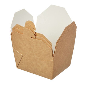 Контейнер бумажный 600 мл Fold Box 